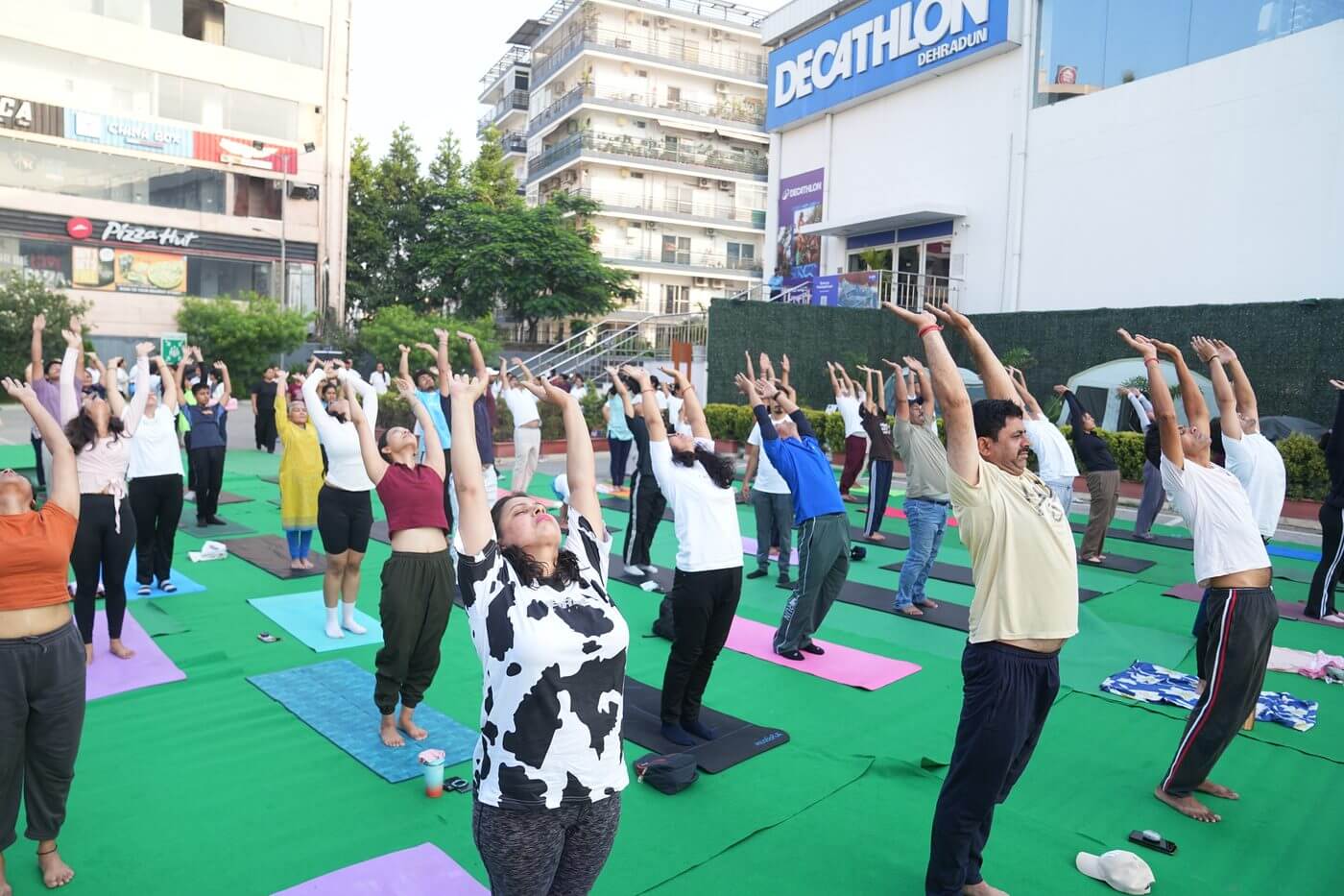 Young participants in meditation at IYD 2026